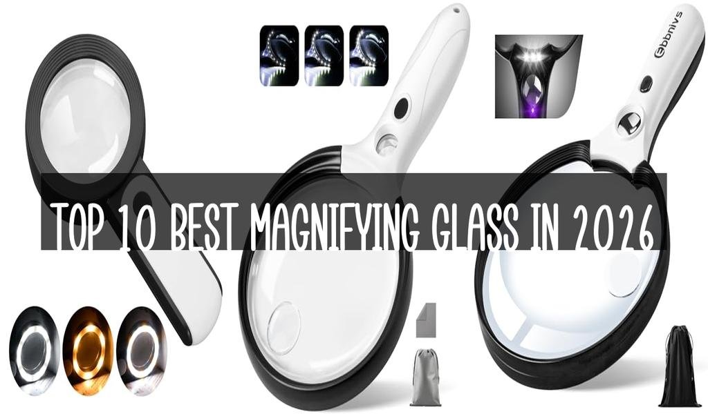 Top 10 Best Magnifying Glass in 2026
